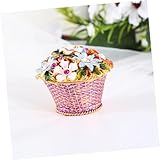 Zoom IMG-2 dechous portagioie smaltato forma fiore Zoom IMG-2 dechous portagioie smaltato forma fiore