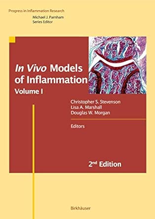 In Vivo Models of Inflammation, Vol. 1 2nd ed. 2006 Edition book cover