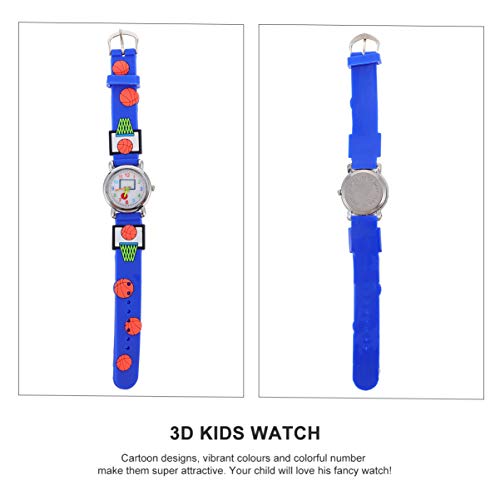 3D Cartoon Kids Watch, Cute Basketball Wrist Watch Number Analog Watch For Boys #TOP6