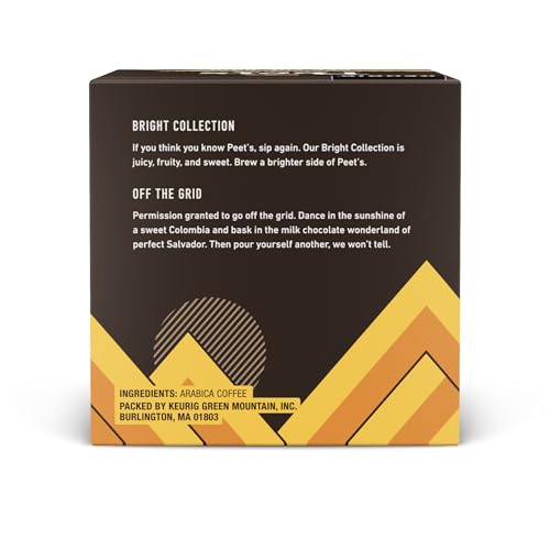 Image of Peet's Coffee Coffee Pods, Medium Roast, Off The Grid, 60 K Cups