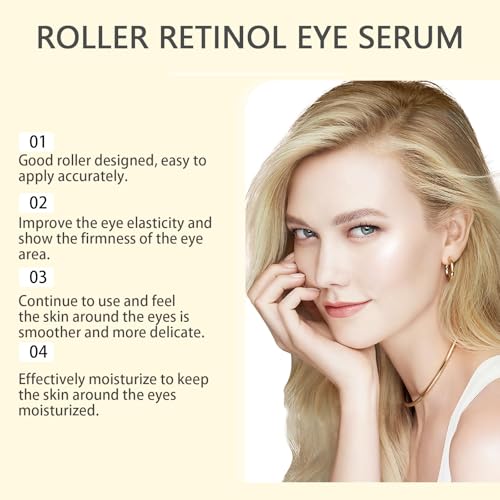 Sérum contour des yeux au rétinol pour effacer la fatigue du matin et réveiller la peau