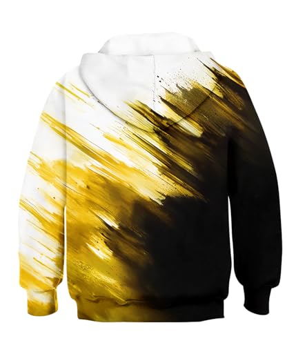 Image of TUONROAD Boys Girls Hoodies 3D Printed Cool Hooded Lightweight 6-16T Hooded Pullover Sweatshirt for Kids