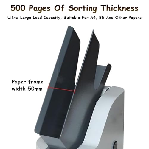 SXXZYAZJ Automatic Paper Jogger for Office, Efficient Desktop Sorter with Quick 3-Second Alignment, Ideal for Copier & Printer Use, Enhances Productivity - Thumbnail 2