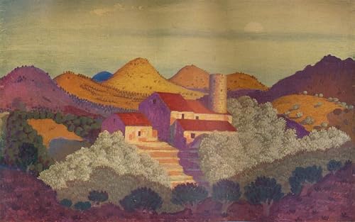 Peinture abstraite Colliure de Derwent Laees en toile haut de gamme