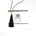 Heka Naturals Shungite Crystal Necklace Pendant | Healing Crystals & Chakra Necklace - Gemstone Jewelry for Men & Women - Spiritual and Joyous Gifts (Bell)