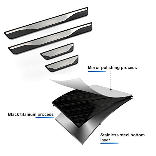 YEE PIN Protezione Battitacco per Qashqai J11 SUV