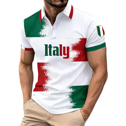 T-shirt homme sport respirant et polo imprimé fleuri à manches courtes pour vacances
