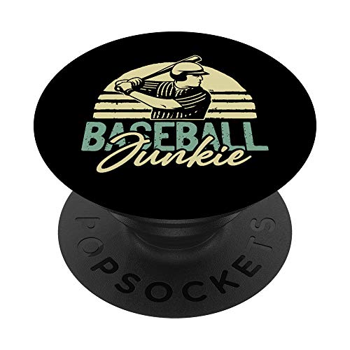 Proud Favorite Player Mom Daughter Girl Gift Baseball Junkie PopSockets PopGrip Intercambiable