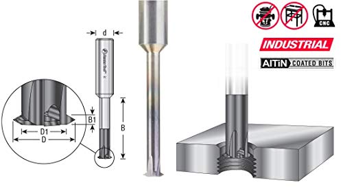 Fraise à fileter Amana Tool 59402 pour des projets CNC fluides et nets