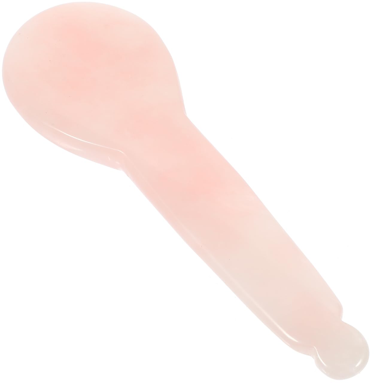 balacoo Jade Gua Sha Facial Massager Tool 4.13X1.57 Inch Natural Jade Scraping Plate for Face Neck Body Acupuncture Massage and Relaxation