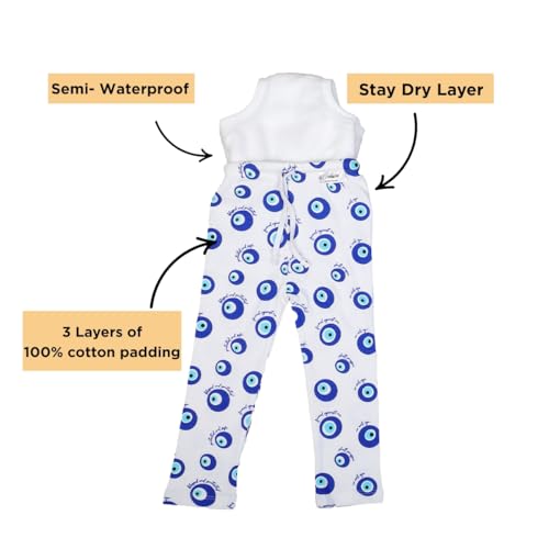 Image of SNUGKINS Potty Training Pajamas for Toddlers,Boys & Girls Available in Sizes 1 to 5 Years