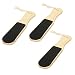 Grosun 3 Packs Wooden Double Sided Foot Rasp File Callus Dead Skin Remover Pedicure Scrubber Tool