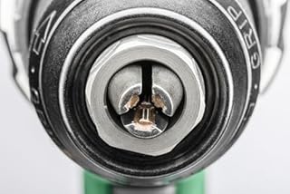 HIKOKI Akku Schlagbohrschrauber DV18DCW2Z, 13mm Metall-Schnellspannbohrfutter (18V, Max. Festdrehmoment hart: 140 Nm, Brushless, Zubehör: 1 Zusatzhandgriff, 1 HSCII Koffer, ohne Akku und Ladegerät)