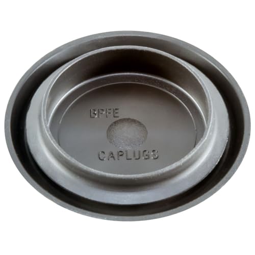 CAPLUGS - 3/4" - 0.75 inch Black Rubber Plugs for