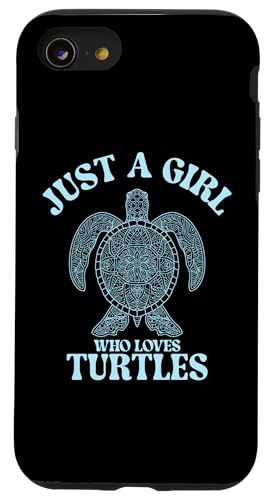 Turtle Sea Ocean, Just A Girl Who Loves Turtles Coque pour iPhone SE (2020) / 7 / 8 Turtle Sea Ocean, Just A Girl Who Loves Turtles Coque pour iPhone SE (2020) / 7 / 8