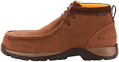 Ariat Mens Edge LTE Moc Composite Toe Work Boot Dark Brown 11 | Image 2