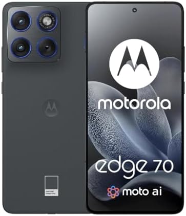 Motorola Moto Edge 70 5G Ai (Compatible with Tmobile Mint Tello &...