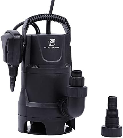 FLUENTPOWER 1/3HP Sump Pump 2400GPH 