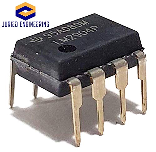 Juried Engineering Lm2904P High-Gain Frequency-Compensated 2-Channel 1 Mhz Operational Amplifiers Op Amp Breadboard-Friendly Ic Dip-8 (Pack Of 10) #TOP1