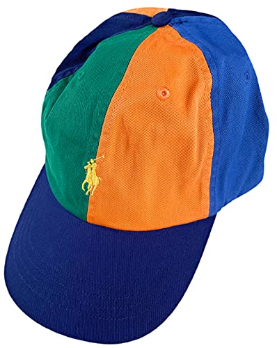 Ralph by Ralph Lauren Men's Polo Color Block Cotton Twill Baseball Cap Multi