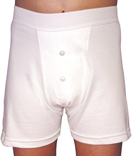 P&S HealthcareMedium White Mens Incontinence Boxer