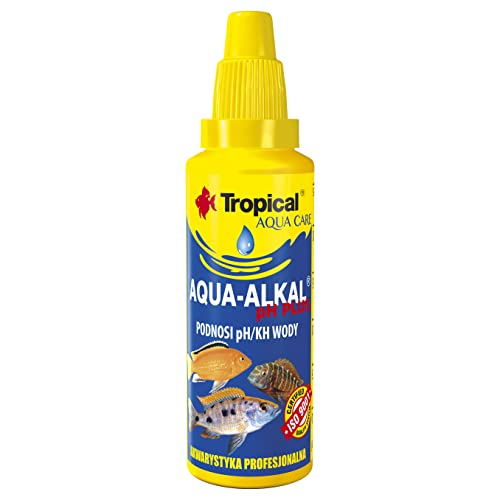 Tropische aqua-alkal PH-Plus hebt PH-/KH der Wasser Flasche 30 ml Cover
