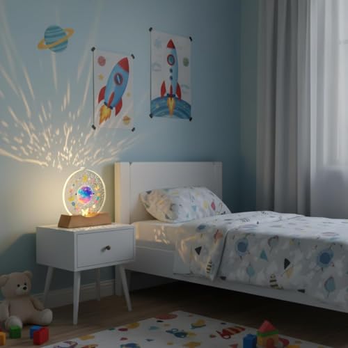 Image of 3D Acrylic LED Night Light - Warm White & Colorful Butterfly Design with Durable Plastic Base, Decorative Table Lamp for Bedroom, Living Room, Kids Room, Study & Home Decor Gifting