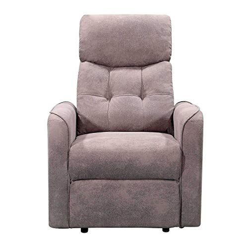 Novohogar Sillón reclinable Modelo Moscú con Muelle ensacado, Respaldo reclinable manualmente y...