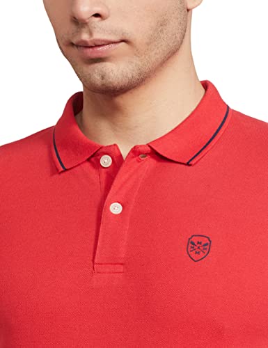 Image of Max Men's Half Sleeves Regular Fit Solid Polo T-Shirt