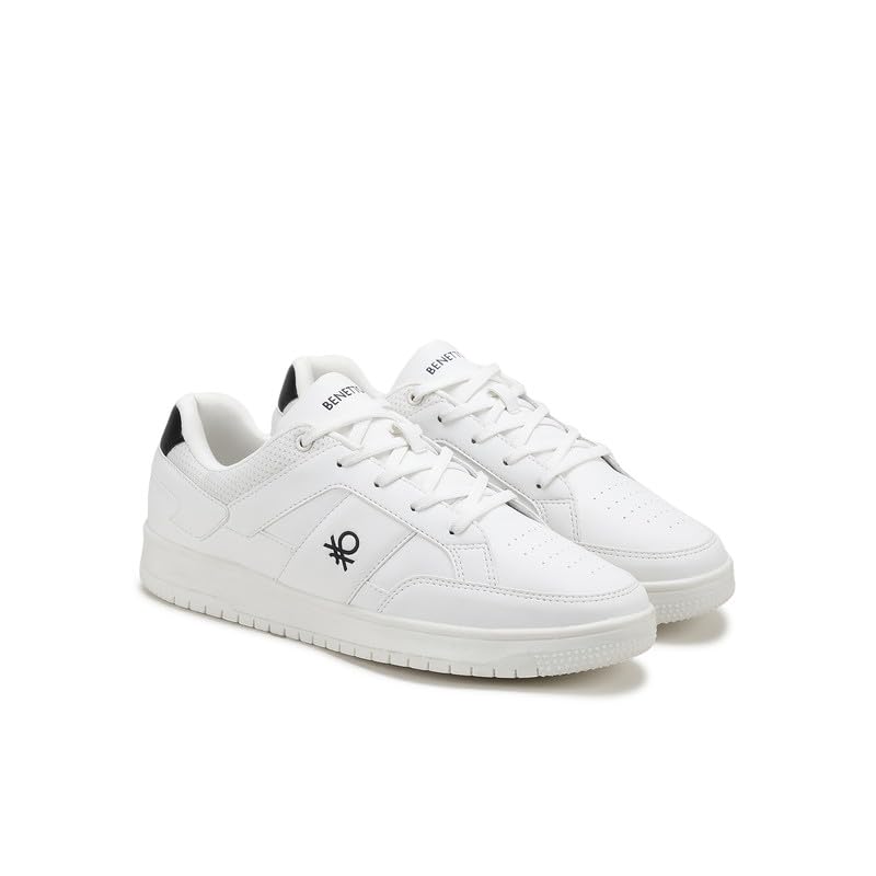 united colors of benetton Mens Perforations Lace-up Sneakers Sneaker-picture-10