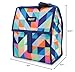 PackIt Freezable Lunch Bag with Zip Closure, Paradise Breeze