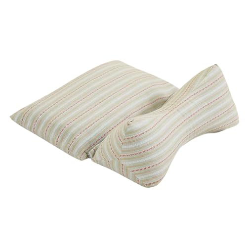 Almohada de hueso de perro, almohada de apoyo para el cuello de casco de trigo sarraceno, cojín ergonómico, accesorios de viaje para mujeres, hombres, adultos, sofá, cama, coche, oficina, avión