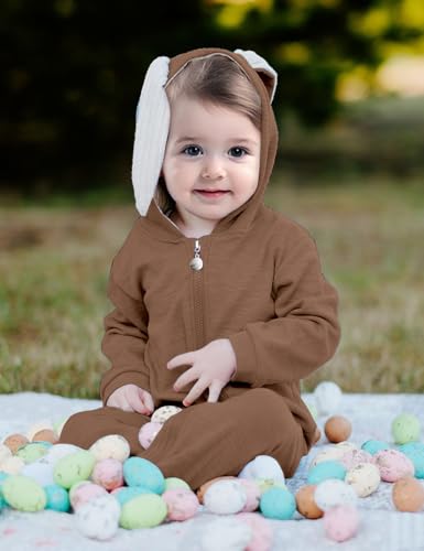 Disfraz de conejo 3D para bebés 0-24 meses miniatura 2