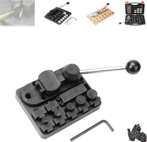 Kurbetts Metal Wire Bending Jig Set with Adjustable Dies, Ring Bending Tool for Jewelry Making, for DIY Rings, Bending Metals, Jewelry Making (Type-A)