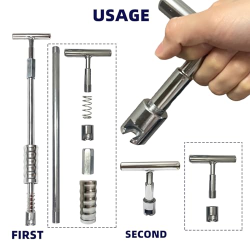 Image of M16 Big Size Heavy Duty Auto Slide Hammer Dent Remover Tools for Car Dent Paintless Repair (Slide Puller)