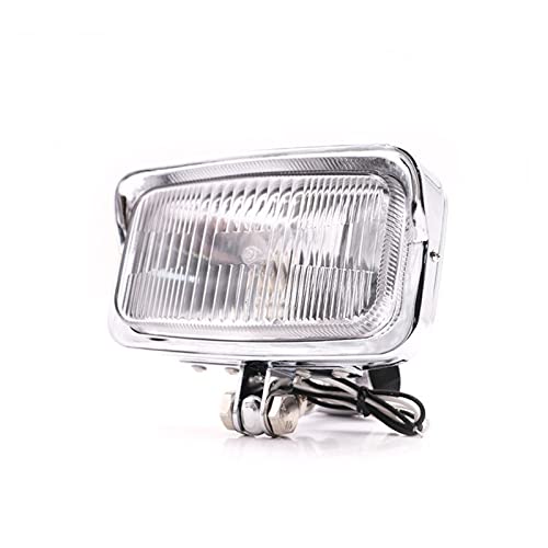 Couverture phare antibrouillard moto chrome de qualité supérieure pour projet Harley VT