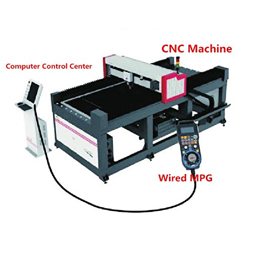 Shina Upgrade 4 Axis Mach3 5M Wired Usb Handwheel Pulse 100Ppr Optical Encoder Generator Mpg Pendant Cnc Control #TOP3