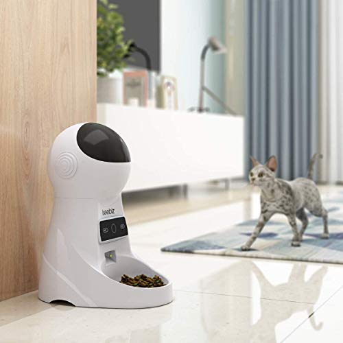 Iseebiz Smart Pet Feeder, Automatic Cat Dog Feeder, 3L WiFi App Control Food Dispenser, 8 Meals Per Day, Voice Record Remind, Portion Control, Timer Programmable, IR Detect, for Medium Small Cats Dog - Thumbnail 7