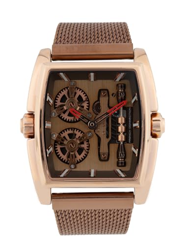 French Connection Analog Brown Dial Mens Watch-FCM02BRM (B0D78NPFKC) Amazon Price History, Amazon Price Tracker