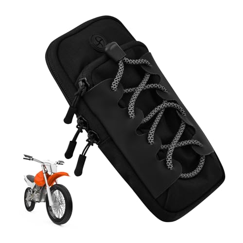 Lixternum Phone Bag for Ebike Motorcycle Frame Battery Bag Waterproof Pouch for for Electric Dirtbike Tutti Soleil 01/Sur ron Light Ultra Hyper Bee/E Ride Pro S SR/Talaria MX3 MX4 MX5(Black)