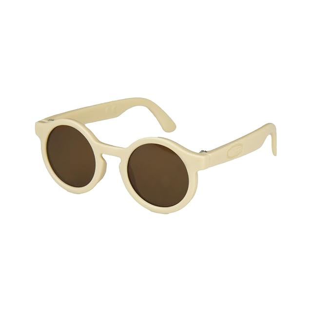 Heless 155 - Accesorios para muñecas Gafas de Sol, en Color Beige y con Cristales Redondos, adecuadas…