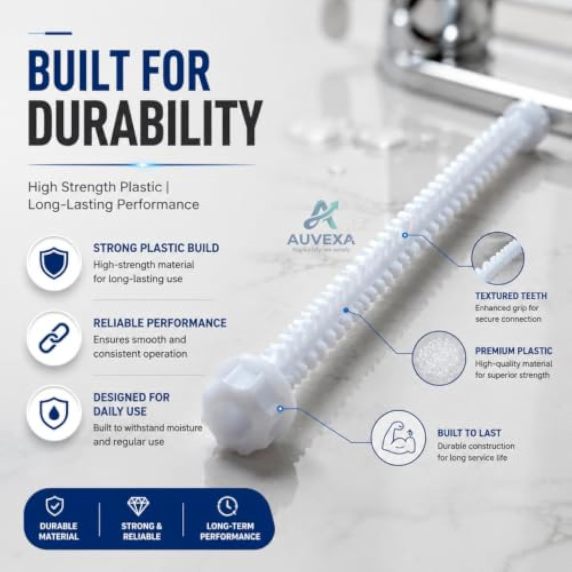 Push Rod Mounting for Concealed Cistern Flush Plate