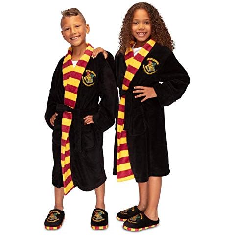 Harry Potter Kids Brown Fleece Robe Cover