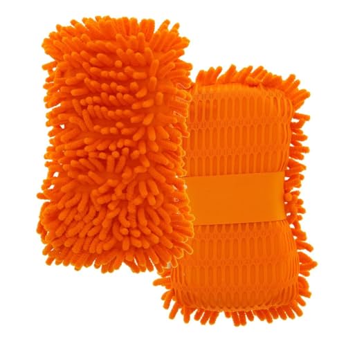 Carlinea 011091 Éponge de Lavage Démoustiquer Chenille