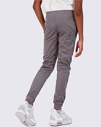 Real Essentials 3 Pack: Boys Joggers with Pockets – Boys Sweatpants Athletic Jogger Pants for Kids (Sizes 4–18)3