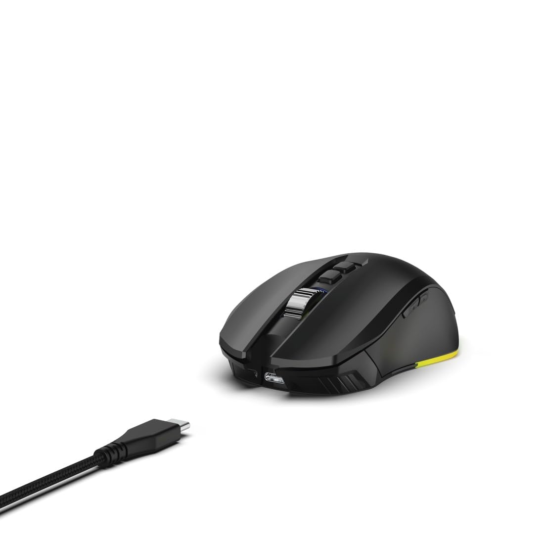 uRage Souris de Jeu « Reaper 800 8K » (Souris Filaire, capteur Pixart, 8 000 Hz, taux de Polling 8000 Hz, 11 Touches programmables, commutateurs TTC Golden 80 Millions de clics, câble Amovible, RVB