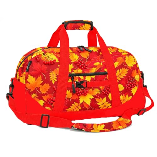 Sutmdo Kids Overnighter Duffel Bag Carry-On Size Sport Bag（11hhua)