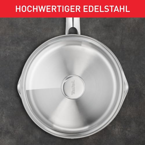 Tefal A70522 Duetto Stielkasserolle | mit Deckel | 16 cm | edelstahl – Ansicht 5