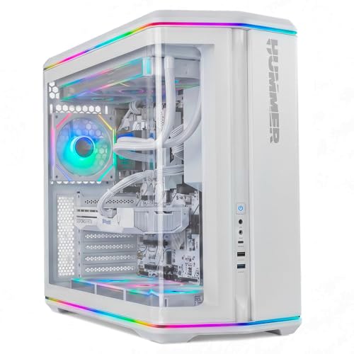 Caja PC ATX Nox Hummer Anvil para eliminar el calor con 5 ventiladores ARGB PWM