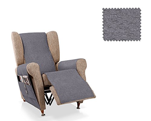 JM Textil Couvre Fauteuil Relax Biggie Taille 1 Place (55 cm), Couleur 26 (Couleurs variées Disponibles)